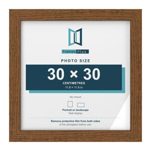 Dark Oak picture frame for a 30 x 30 cm photo