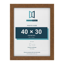 Dark Oak picture frame for a 40 x 30 cm photo