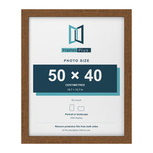 Dark Oak picture frame for a 50 x 40 cm photo