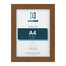 Dark Oak picture frame for an A4 photo