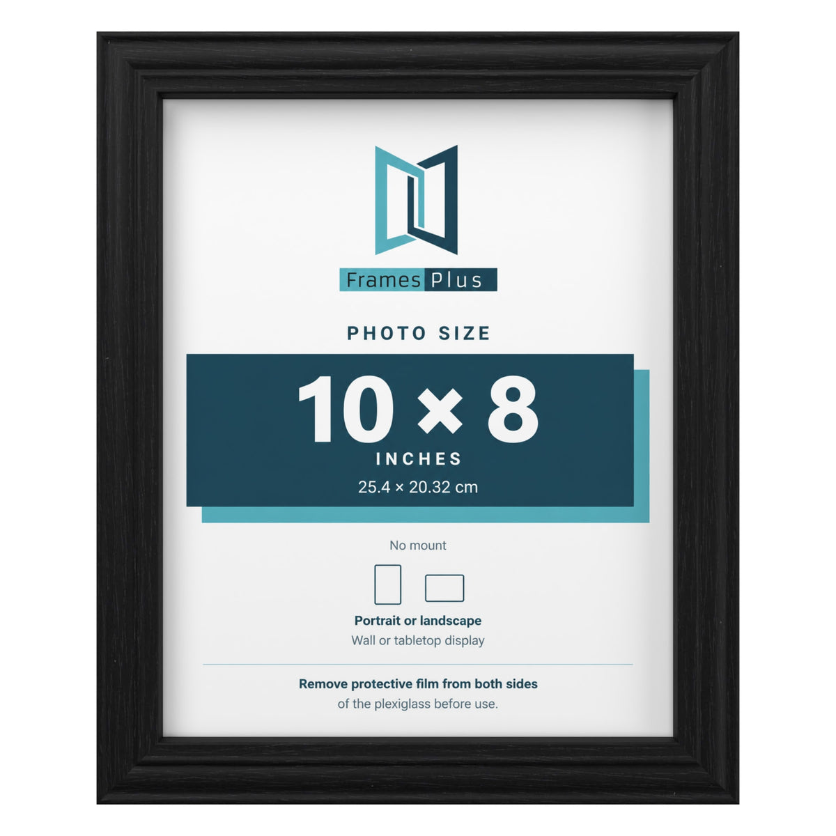 Devon Black picture frame for a 10 x 8 inch photo