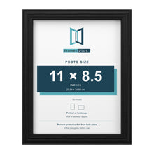 Devon Black picture frame for an 11 x 8.5 inch photo