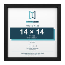 Devon Black picture frame for a 14 x 14 inch photo
