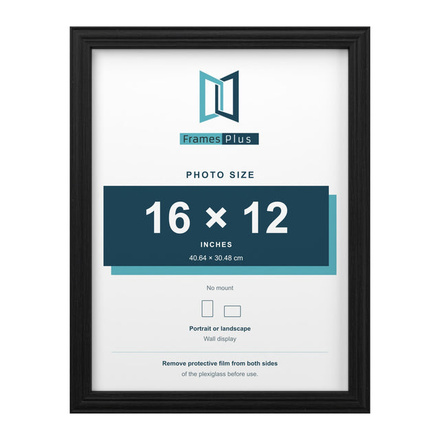 Devon Black 16 × 12 Frame