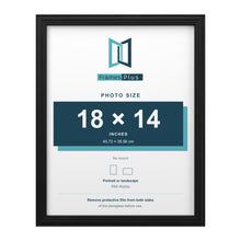 Devon Black picture frame for an 18 x 14 inch photo