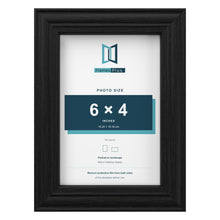 Devon Black picture frame for a 6 x 4 inch photo