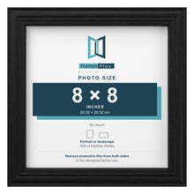 Devon Black picture frame for an 8 x 8 inch photo