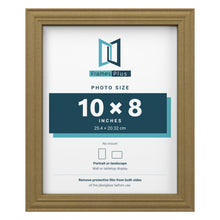 Devon Gold picture frame for a 10 x 8 inch photo