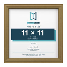 Devon Gold picture frame for an 11 x 11 inch photo