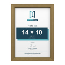 Devon Gold picture frame for a 14 x 10 inch photo