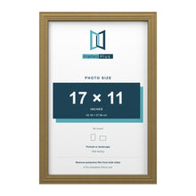 Devon Gold picture frame for a 17 x 11 inch photo