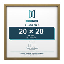 Devon Gold picture frame for a 20 x 20 inch photo