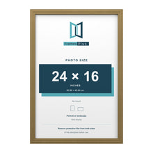 Devon Gold picture frame for a 24 x 16 inch photo
