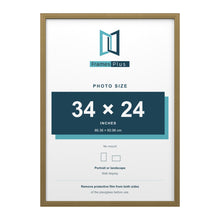 Devon Gold picture frame for a 34 x 24 inch photo
