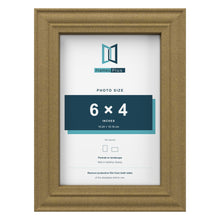 Devon Gold picture frame for a 6 x 4 inch photo