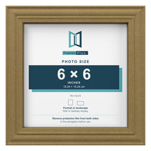 Devon Gold picture frame for a 6 x 6 inch photo