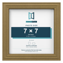 Devon Gold picture frame for a 7 x 7 inch photo