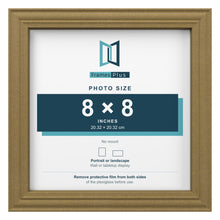 Devon Gold picture frame for an 8 x 8 inch photo