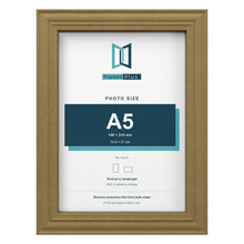Devon Gold picture frame for an A5 photo