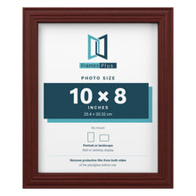 Devon Mahogany picture frame for a 10 x 8 inch photo