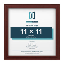 Devon Mahogany picture frame for an 11 x 11 inch photo
