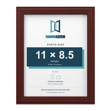 Devon Mahogany picture frame for an 11 x 8.5 inch photo