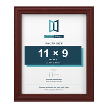 Devon Mahogany picture frame for an 11 x 9 inch photo