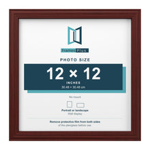 Devon Mahogany picture frame for a 12 x 12 inch photo