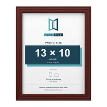 Devon Mahogany picture frame for a 13 x 10 inch photo