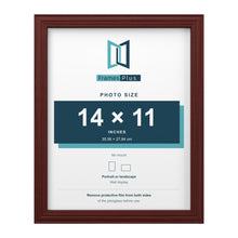 Devon Mahogany picture frame for a 14 x 11 inch photo