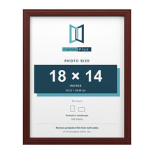 Devon Mahogany picture frame for an 18 x 14 inch photo