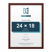 Devon Mahogany picture frame for a 24 x 18 inch photo