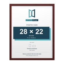 Devon Mahogany picture frame for a 28 x 22 inch photo