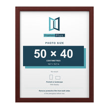 Devon Mahogany picture frame for a 50 x 40 cm photo