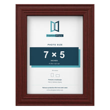Devon Mahogany picture frame for a 7 x 5 inch photo
