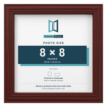 Devon Mahogany picture frame for an 8 x 8 inch photo