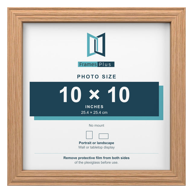 Devon Range Oak Picture, Photo & Poster Frame — Finish and profile example