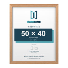 Devon Oak picture frame for a 50 x 40 cm photo