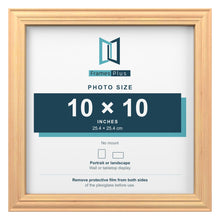 Devon Pine picture frame for a 10 x 10 inch photo