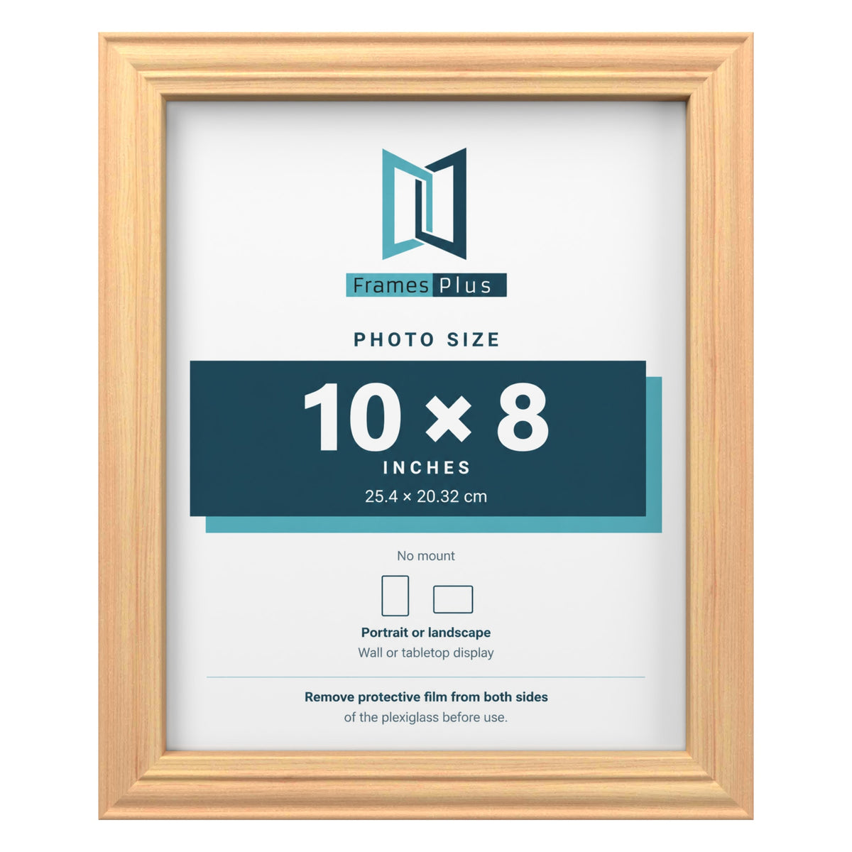 Devon Pine picture frame for a 10 x 8 inch photo