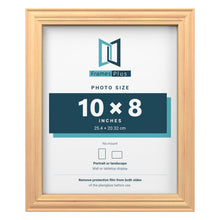 Devon Pine picture frame for a 10 x 8 inch photo