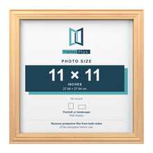 Devon Pine picture frame for an 11 x 11 inch photo