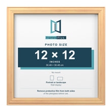 Devon Pine picture frame for a 12 x 12 inch photo