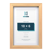Devon Pine 12 x 8 inch picture frame with a white mount for a 10 x 6 inch photo