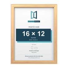 Devon Pine picture frame for a 16 x 12 inch photo