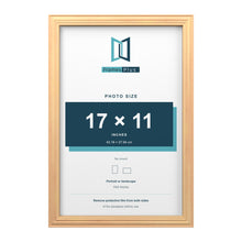 Devon Pine picture frame for a 17 x 11 inch photo