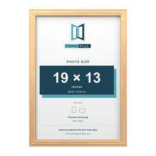 Devon Pine picture frame for a 19 x 13 inch photo