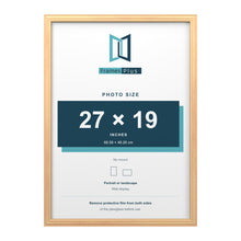 Devon Pine picture frame for a 27 x 19 inch photo