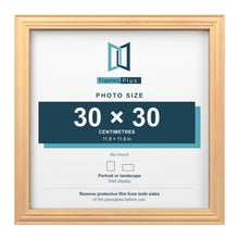 Devon Pine picture frame for a 30 x 30 cm photo