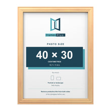Devon Pine picture frame for a 40 x 30 cm photo